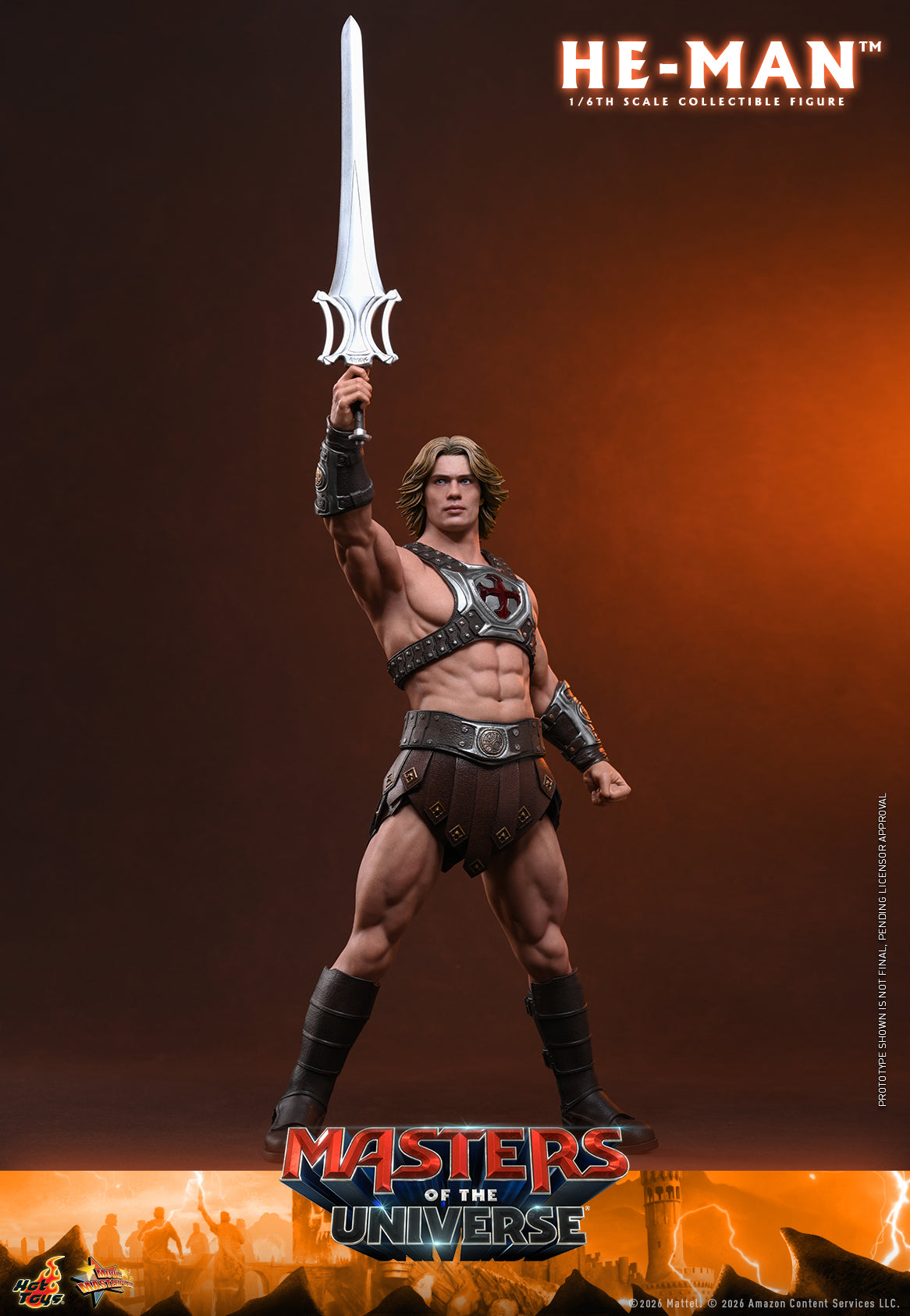 "Masters of the Universe" 1/6th scale He-Man Collectible Figure