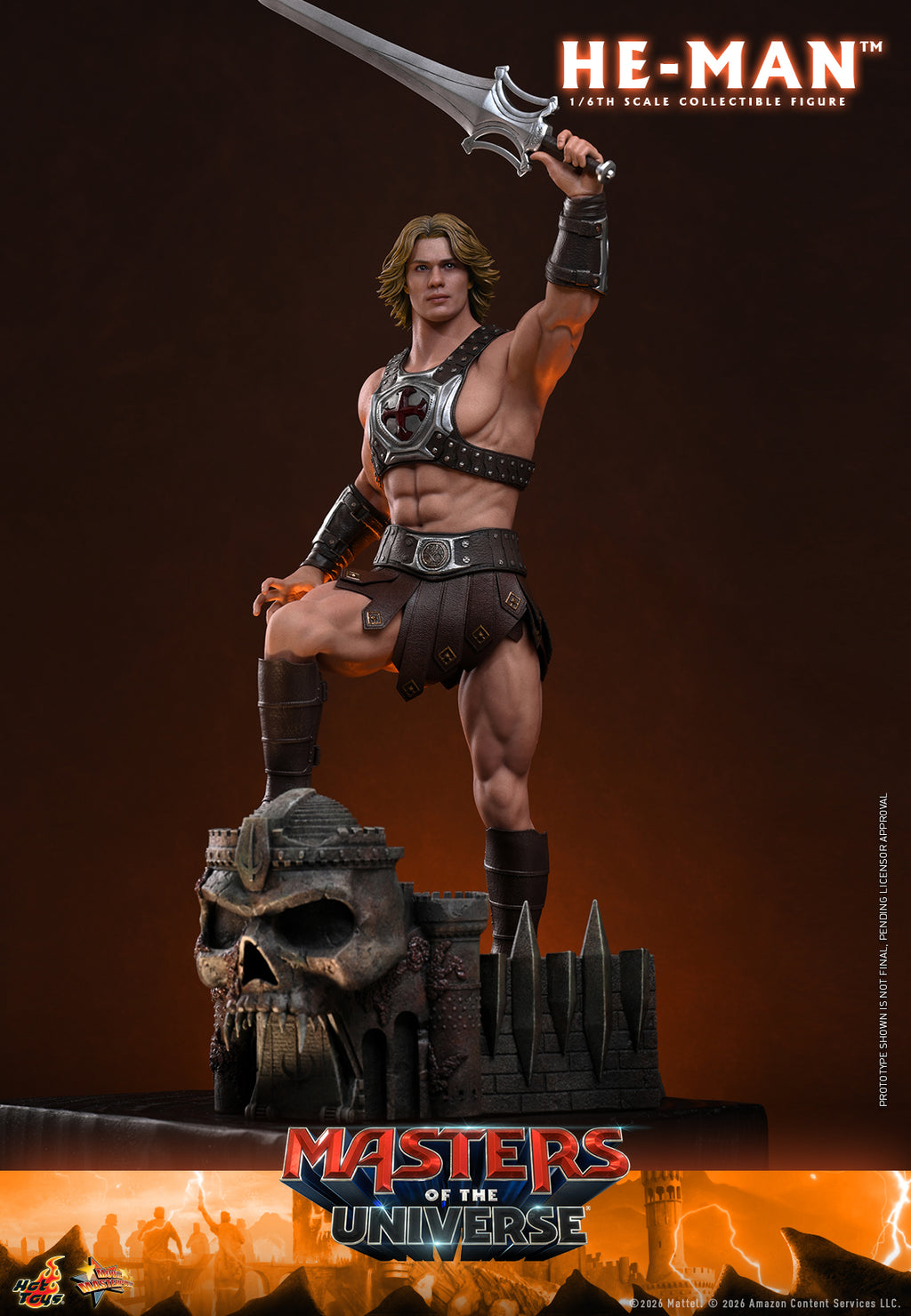 "Masters of the Universe" 1/6th scale He-Man Collectible Figure