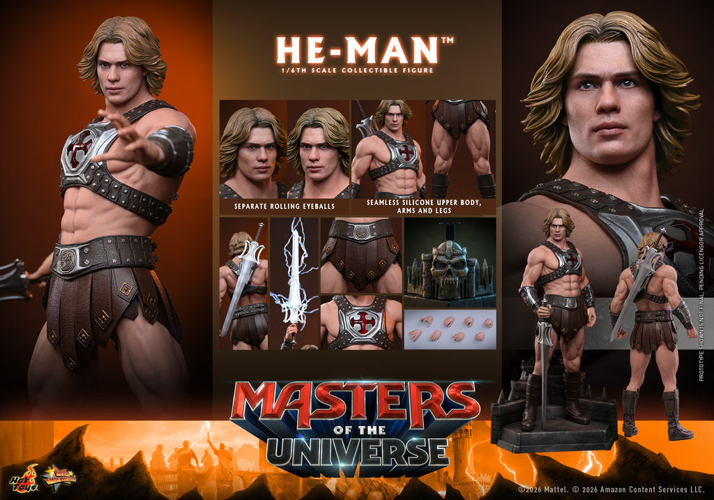 "Masters of the Universe" 1/6th scale He-Man Collectible Figure