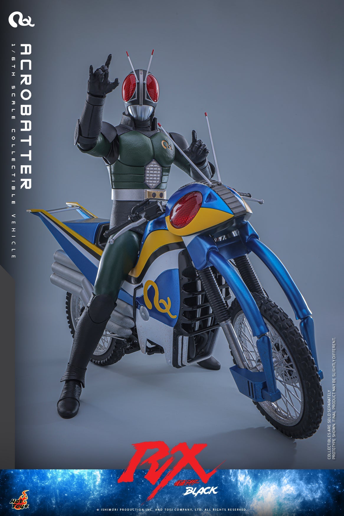 Hot Toys Kamen Rider Black RX Acrobatter