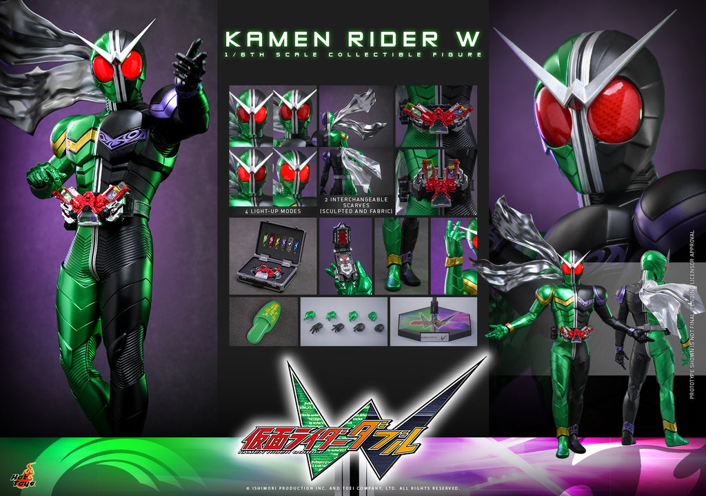 "Kamen Rider W" 1/6th scale Kamen Rider W Collectible Figure