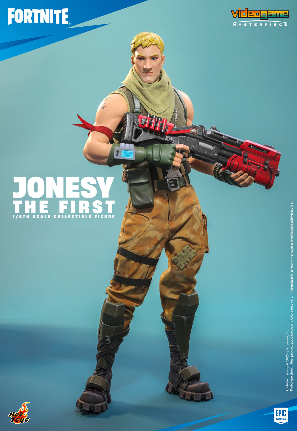 “Fortnite” 1/6th scale Jonesy The First Collectible Figure