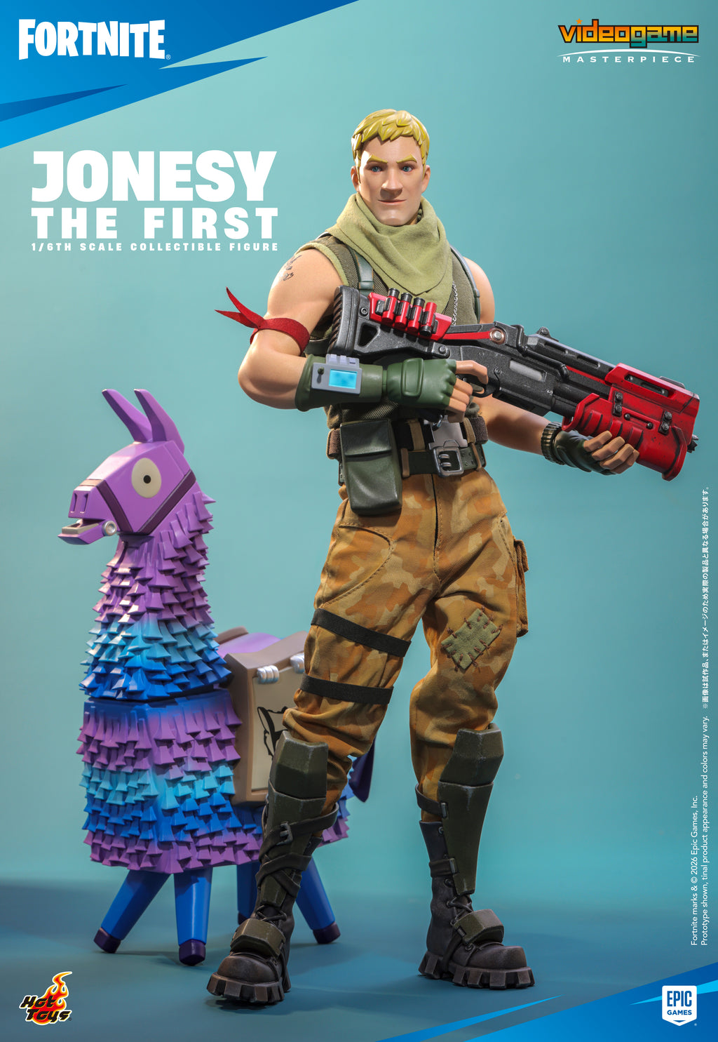 “Fortnite” 1/6th scale Jonesy The First Collectible Figure