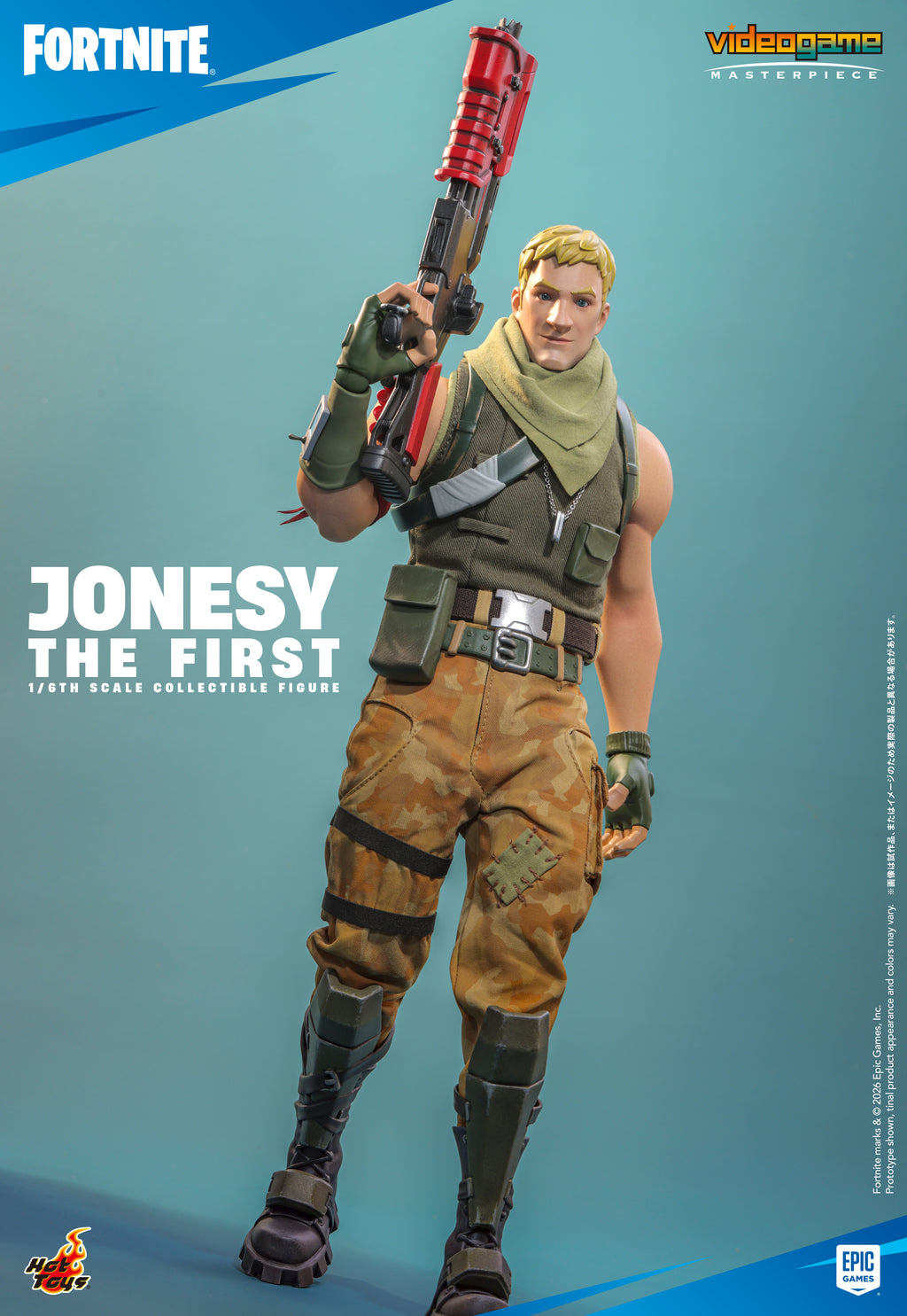 “Fortnite” 1/6th scale Jonesy The First Collectible Figure