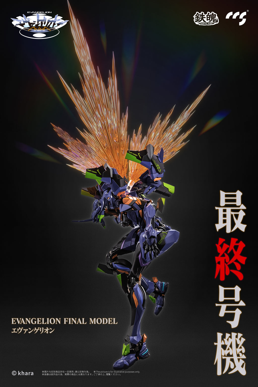 CCSTOYS MORTAL MIND Evangelion ANIMA Evangelion Final Unit