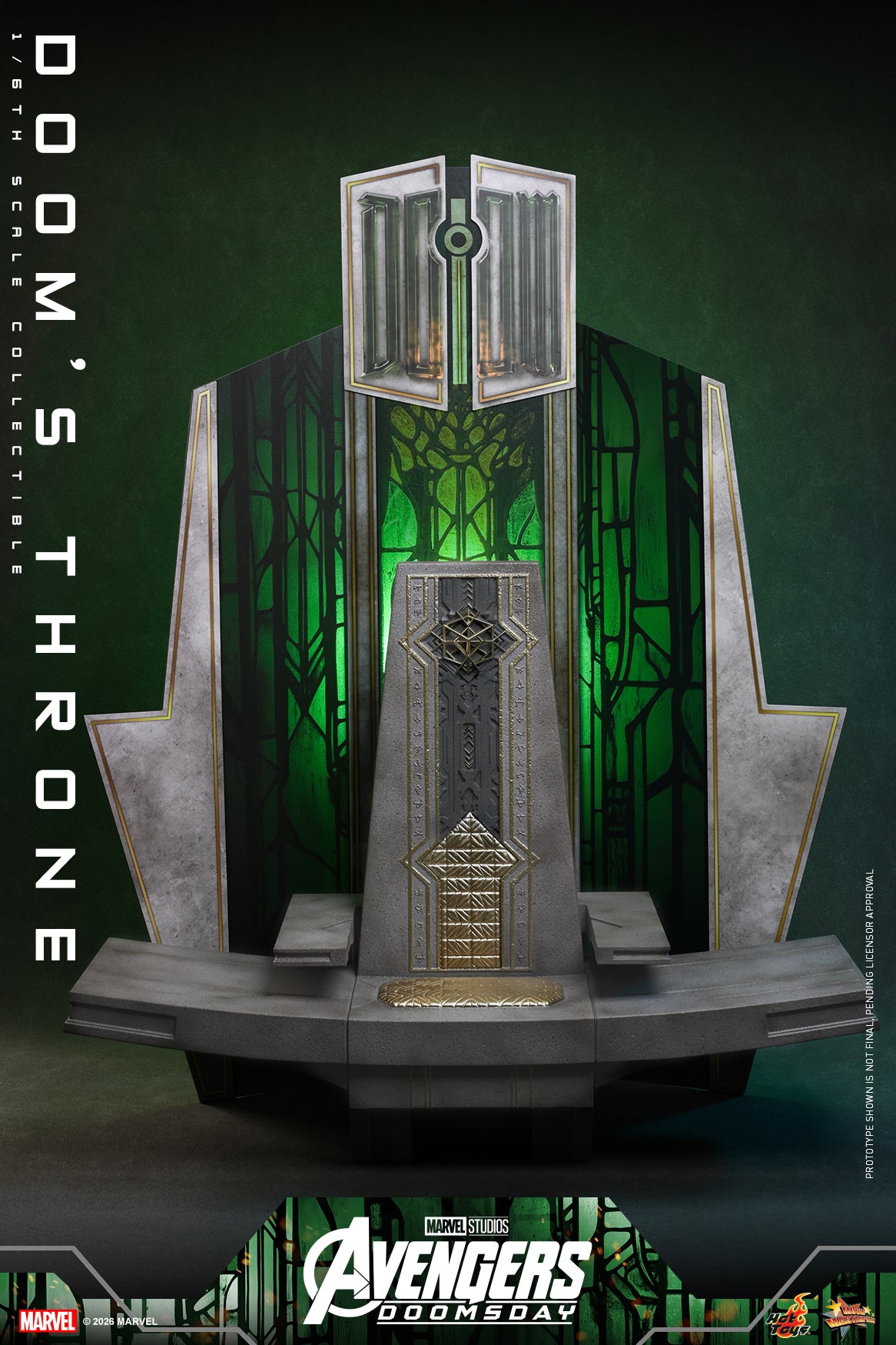 Hot Toys Doom’s Throne collectible