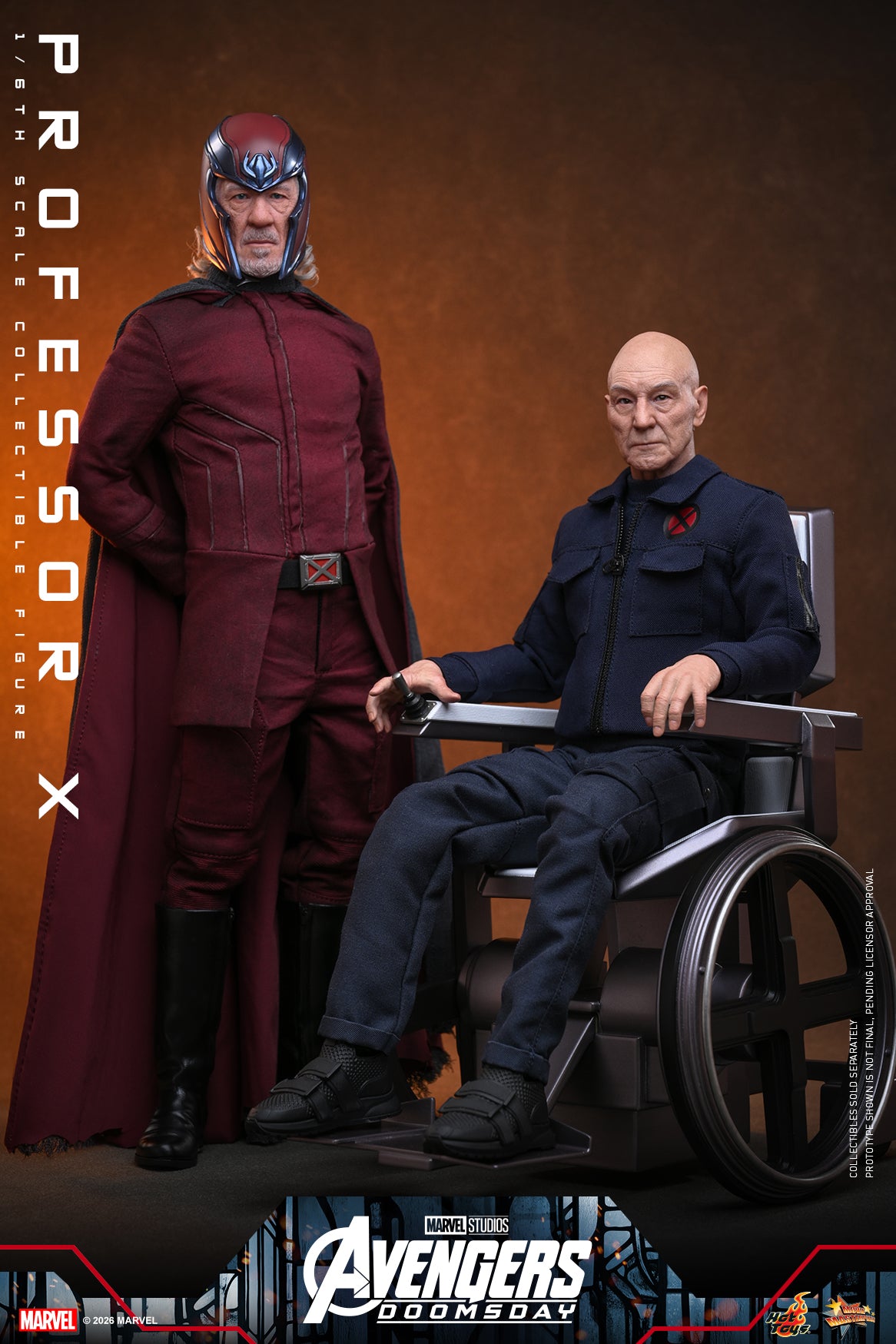 Hot Toys Avengers Doomsday Professor X Collectible Figure