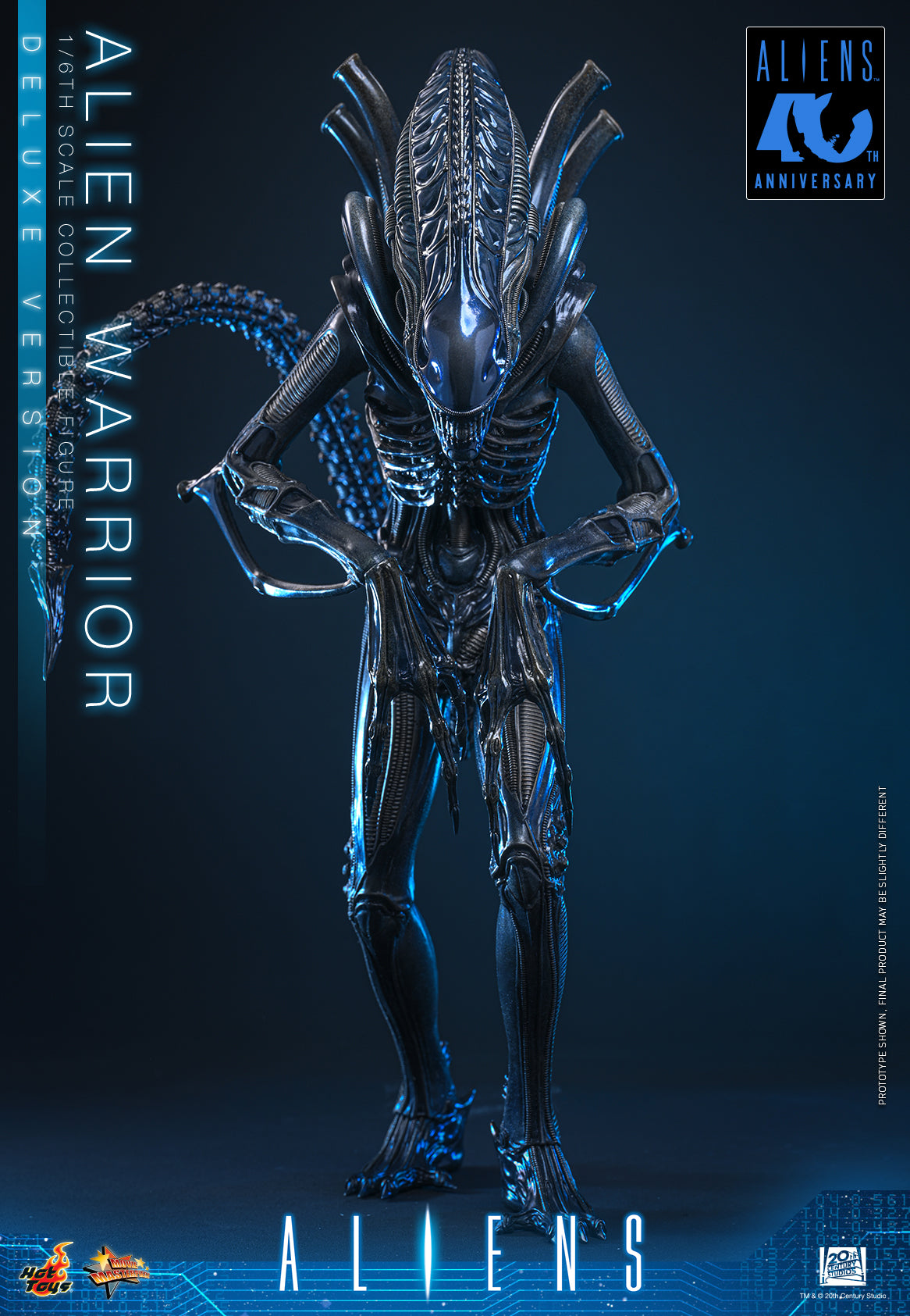 Hot Toys Aliens Alien Warrior Deluxe Version 1/6 Collectible Figure