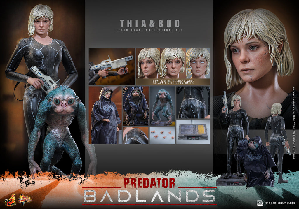 Hot Toys Thia and Bud collectible set
