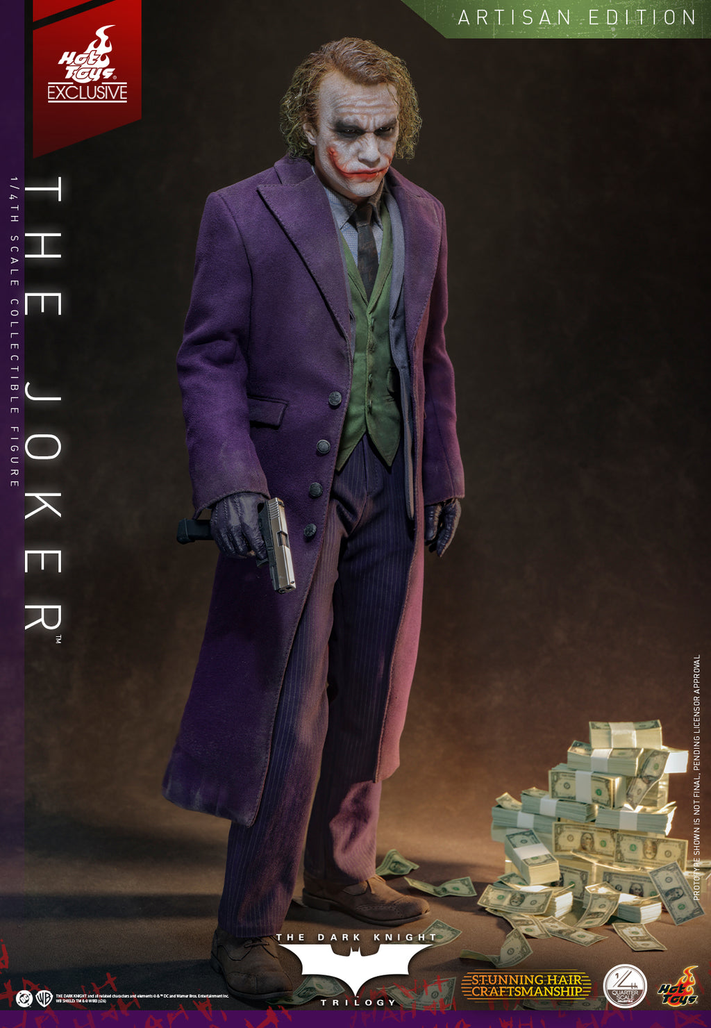 Hot Toys QS028AE The Joker 2.0 Artisan Edition 1/4 scale collectible figure