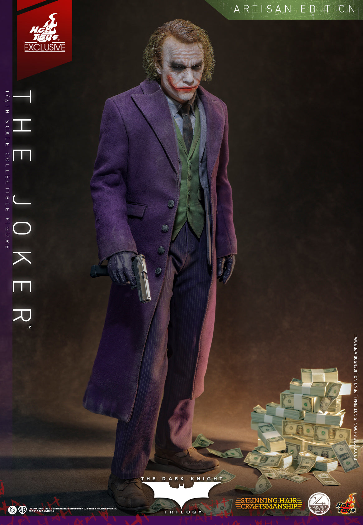 Hot Toys QS028AE The Joker 2.0 Artisan Edition 1/4 scale collectible figure