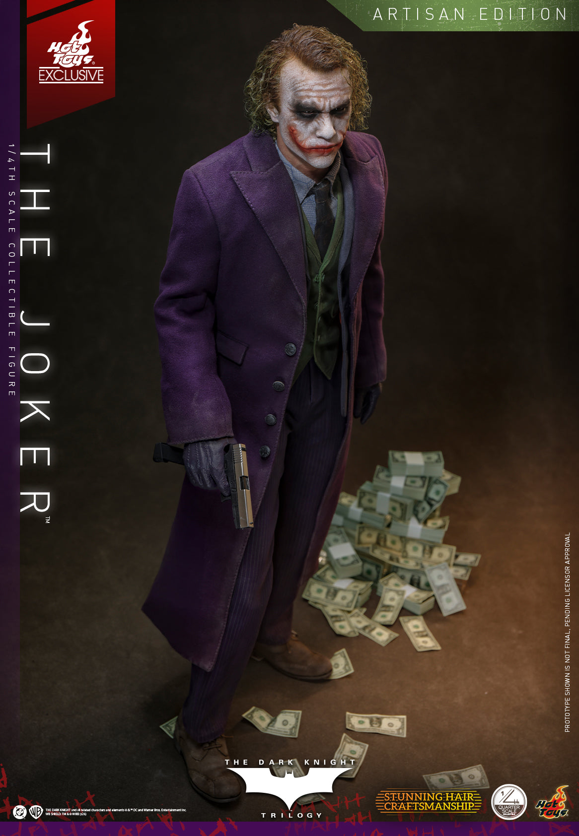 Hot Toys QS028AE The Joker 2.0 Artisan Edition 1/4 scale collectible figure