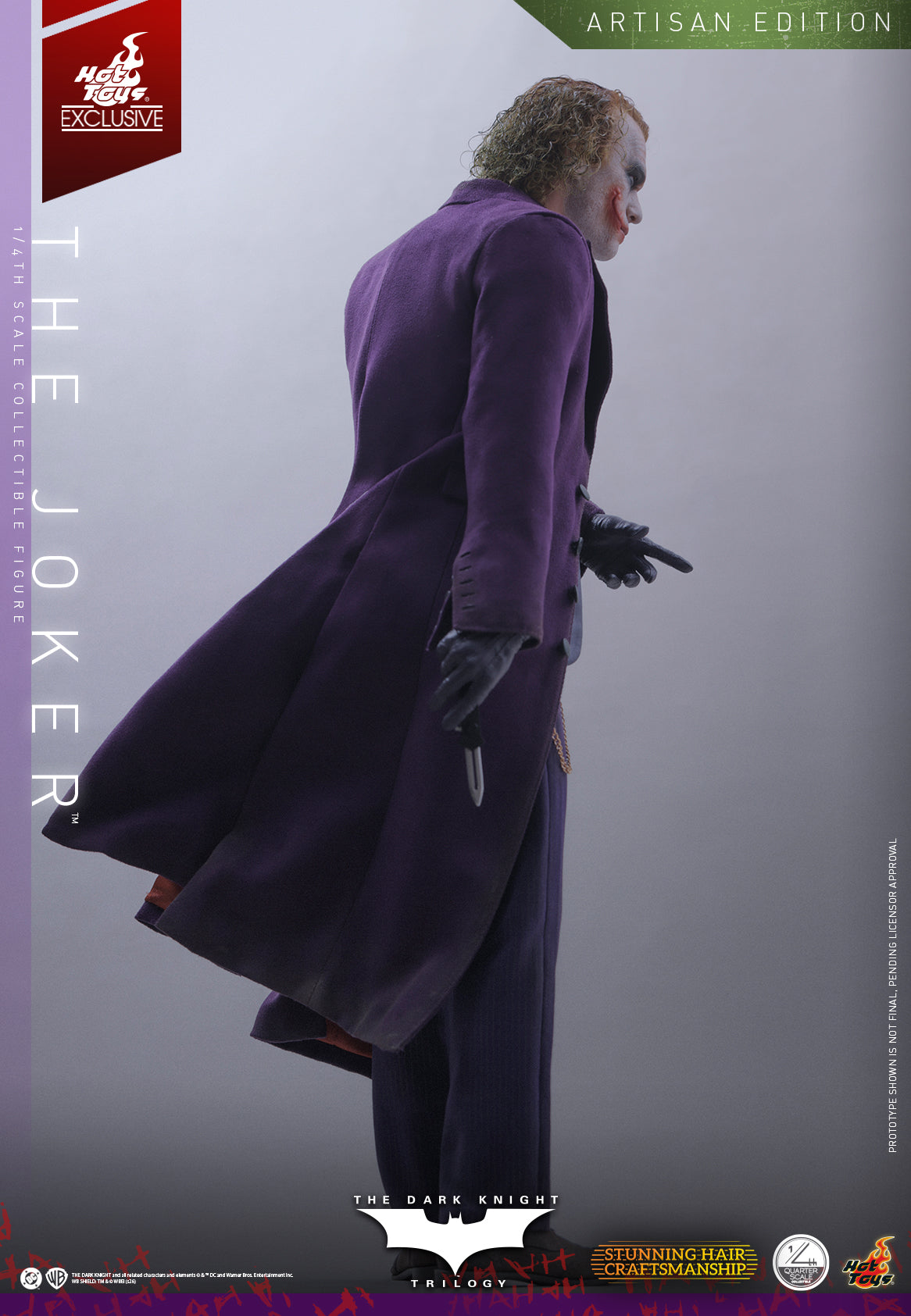 Hot Toys QS028AE The Joker 2.0 Artisan Edition 1/4 scale collectible figure