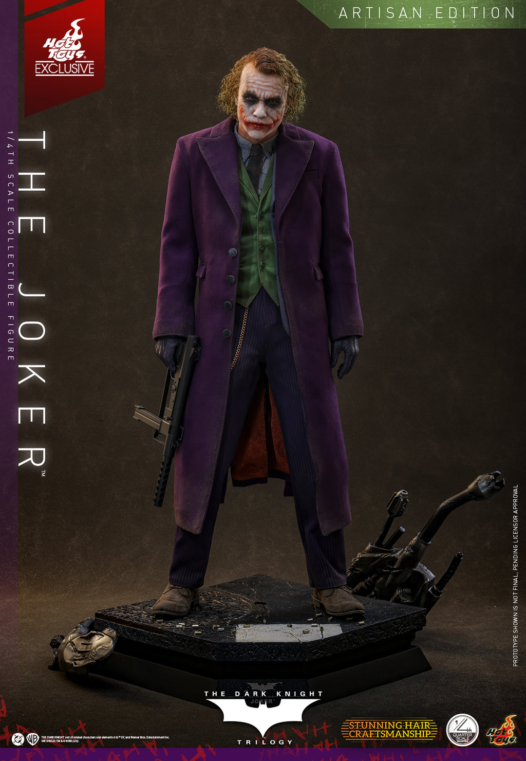 Hot Toys QS028AE The Joker 2.0 Artisan Edition 1/4 scale collectible figure