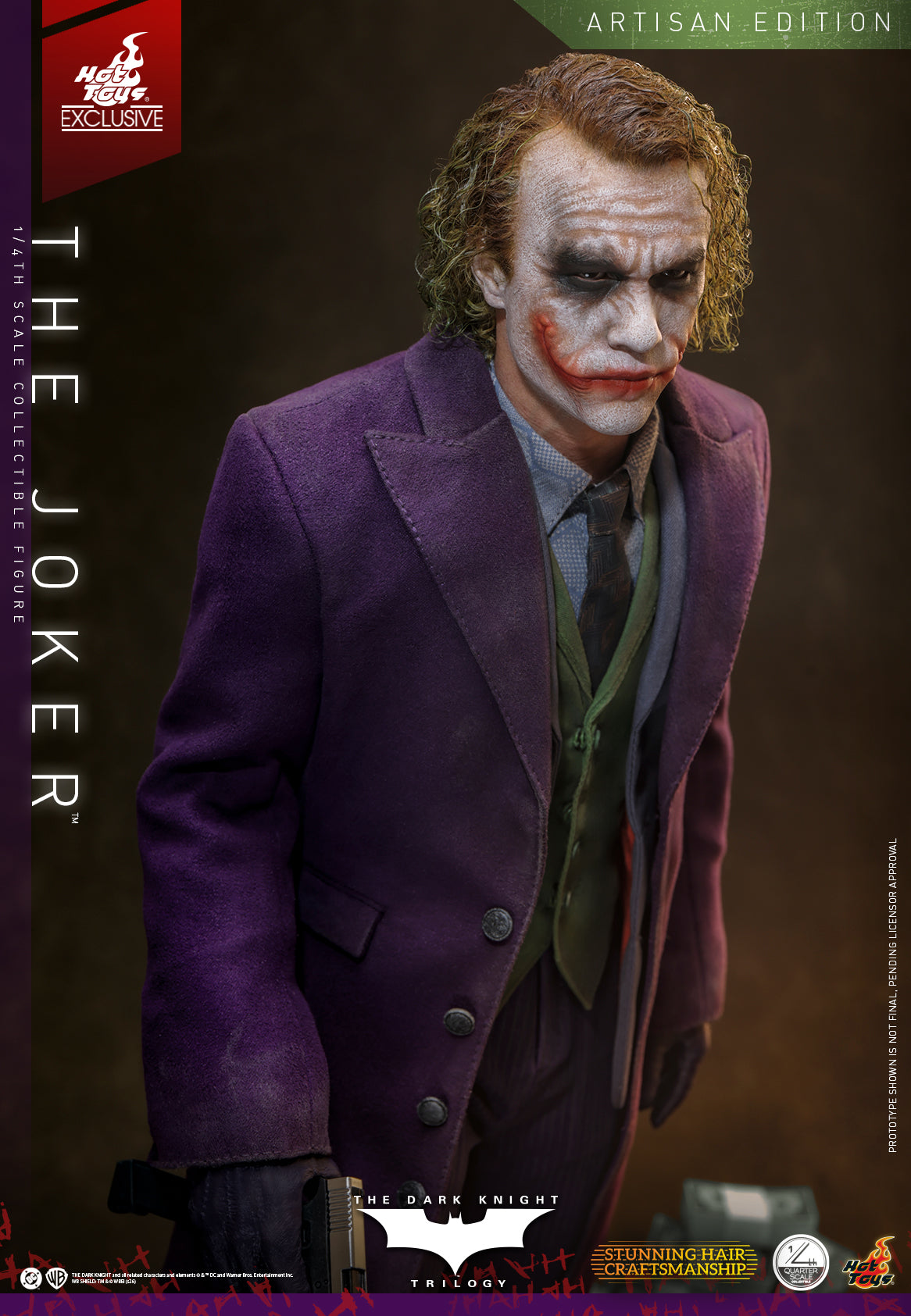 Hot Toys QS028AE The Joker 2.0 Artisan Edition 1/4 scale collectible figure