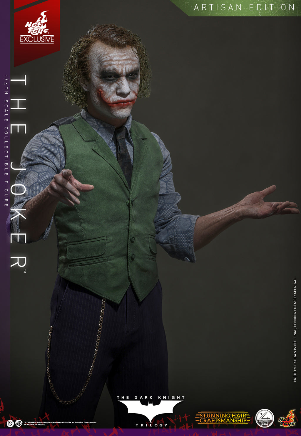 Hot Toys QS028AE The Joker 2.0 Artisan Edition 1/4 scale collectible figure