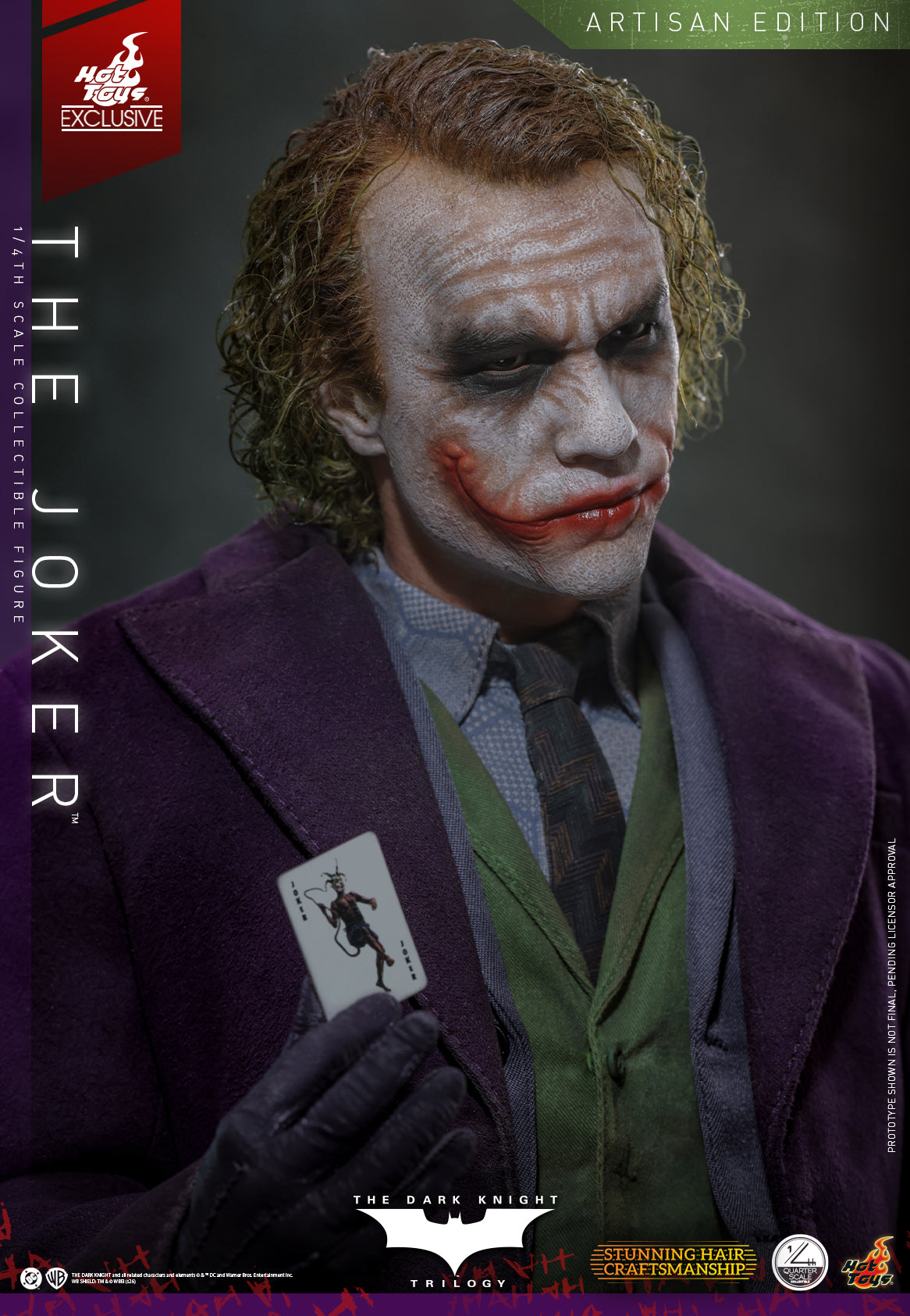 Hot Toys QS028AE The Joker 2.0 Artisan Edition 1/4 scale collectible figure