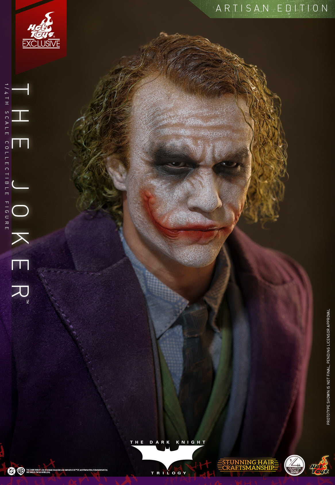 Hot Toys QS028AE The Joker 2.0 Artisan Edition 1/4 scale collectible figure