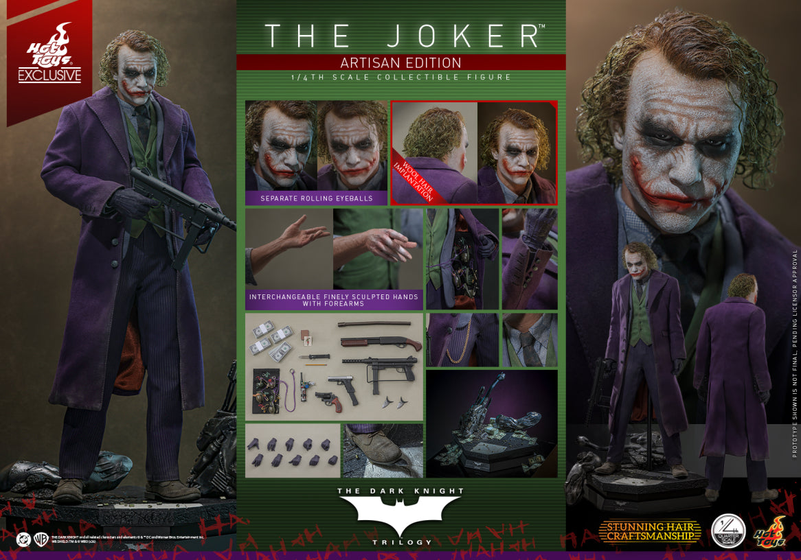 Hot Toys QS028AE The Joker 2.0 Artisan Edition 1/4 scale collectible figure