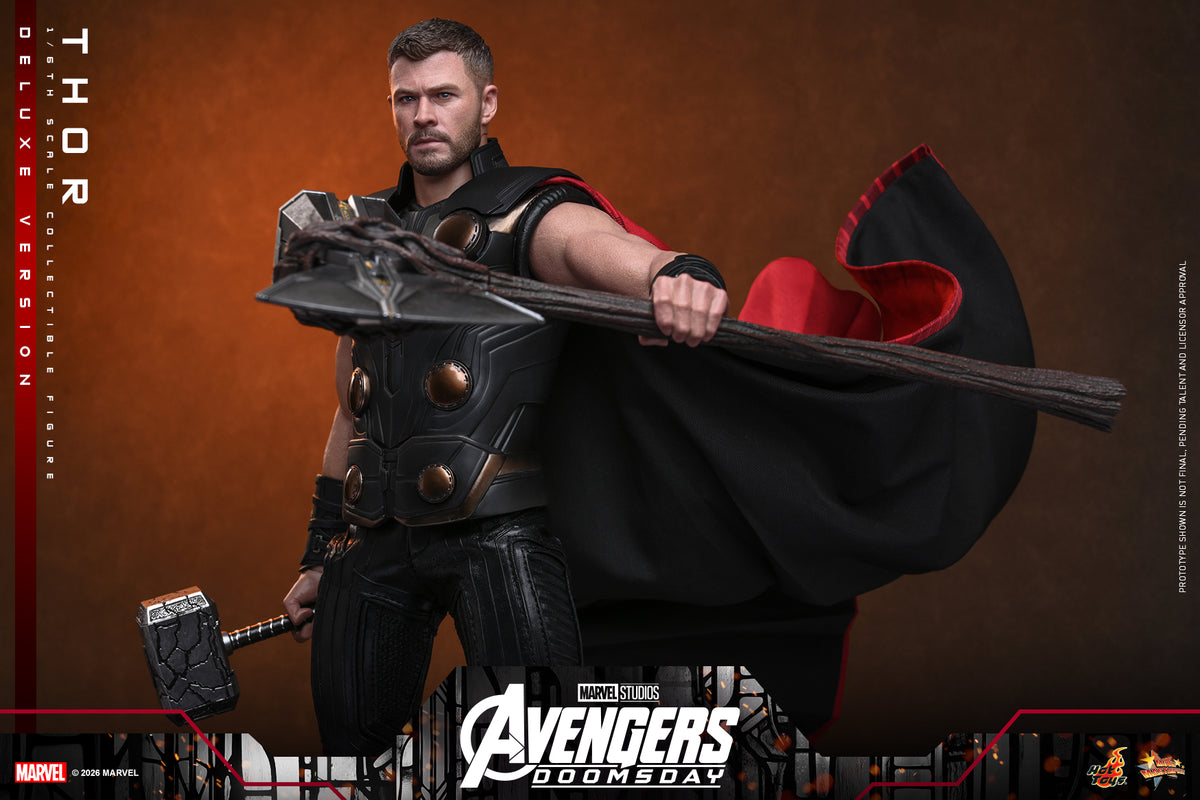 Hot Toys Avengers Doomsday Thor Deluxe Collectible Figure