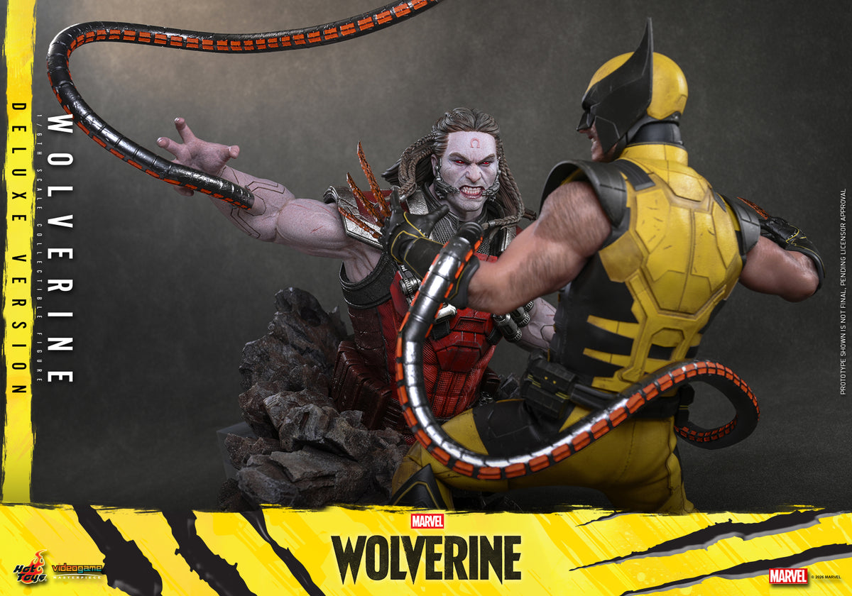 Hot Toys Marvel's Wolverine Deluxe Collectible Figure