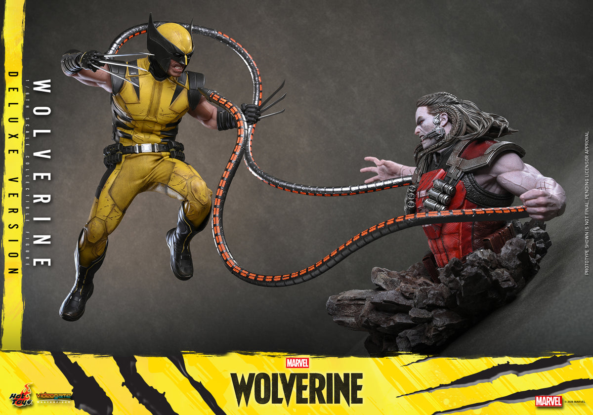 Hot Toys Marvel's Wolverine Deluxe Collectible Figure