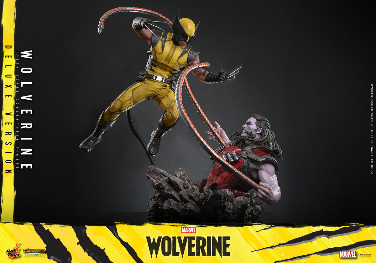 Hot Toys Marvel's Wolverine Deluxe Collectible Figure