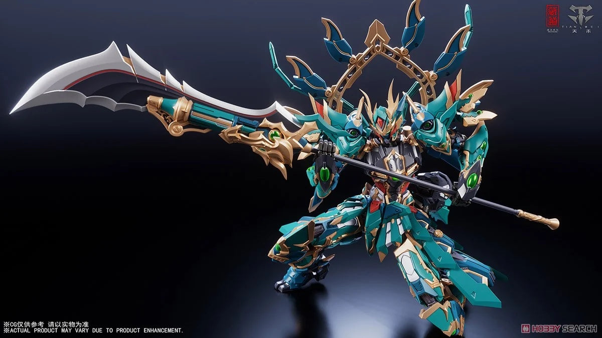 ZEN Of Collectible Azure Dragon Martial Fighter Version Mecha Action Figure