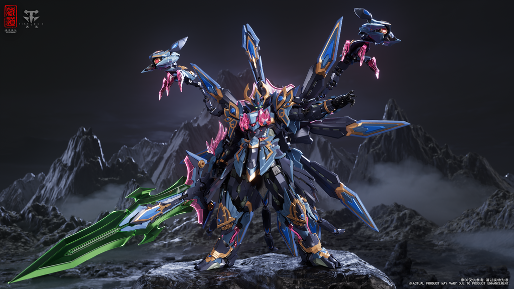 ZEN Of Collectible Peacock King Mecha Action Figure