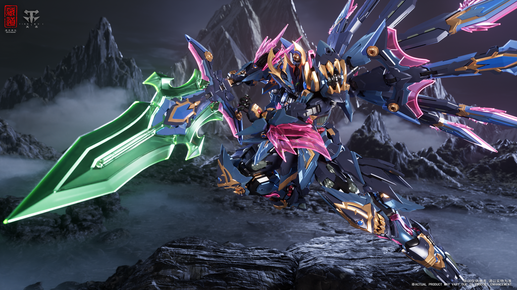 ZEN Of Collectible Peacock King Mecha Action Figure